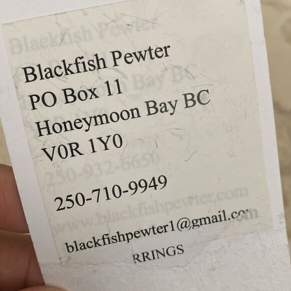 NWT Blackfish Pewter Starfish Dangle Earrings - Picture 5 of 5